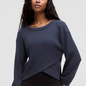 Lululemon Reversible Crossover Sweater (Sold Out Online)